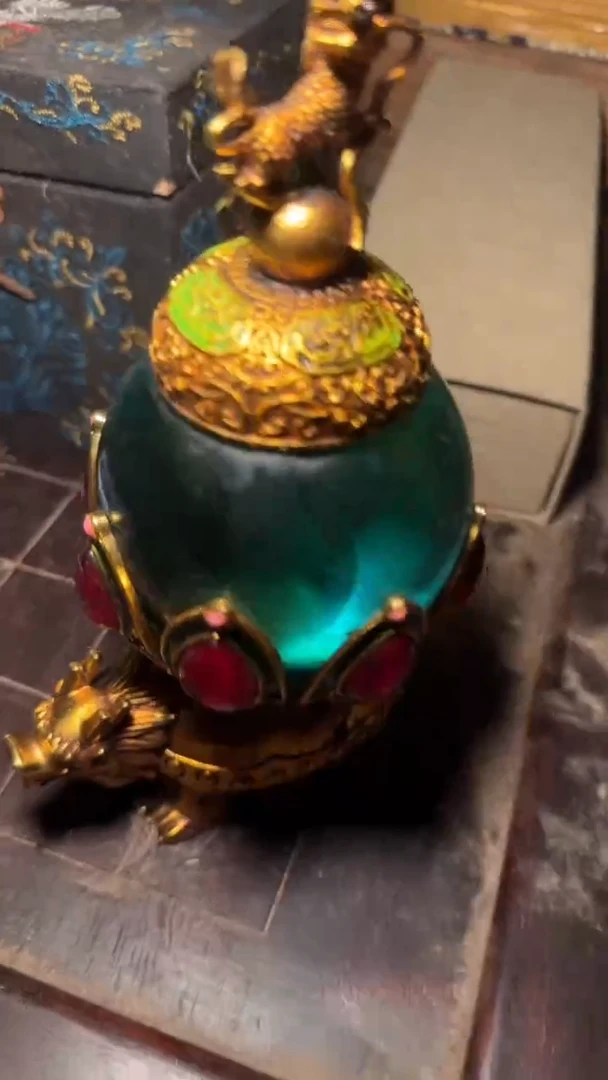 【闪购商品】高端精美鎏金摆件一件链接