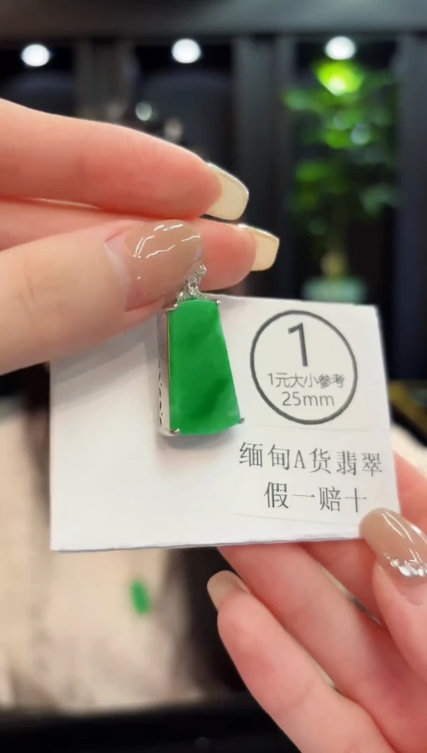 吊坠(不含链)未镶嵌翡翠 缅料A货/支持复检/一件