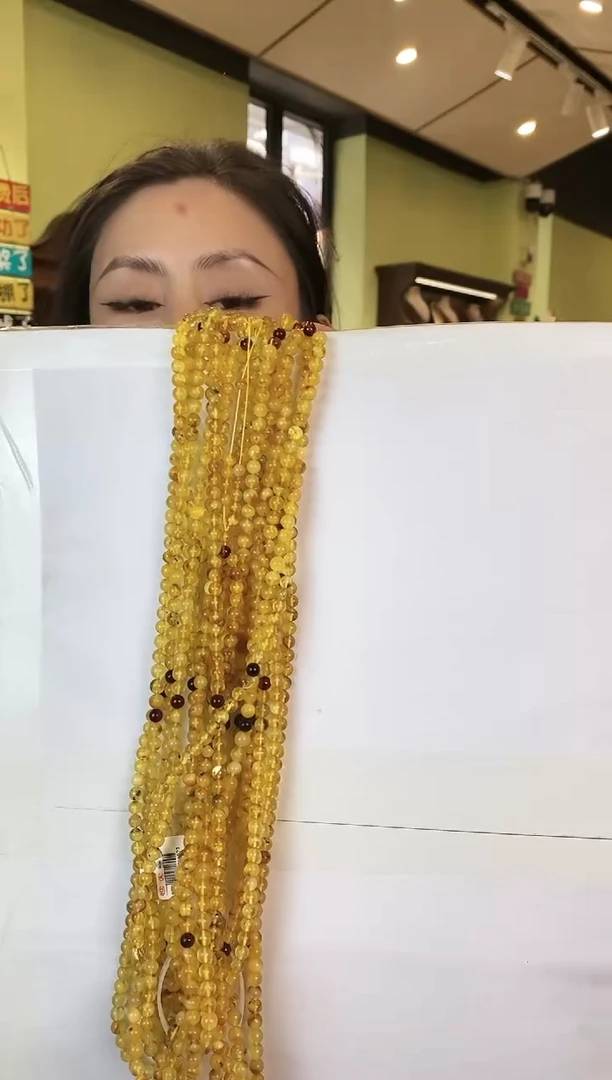 【闪购商品】琥珀颈饰未镶嵌多样性发一