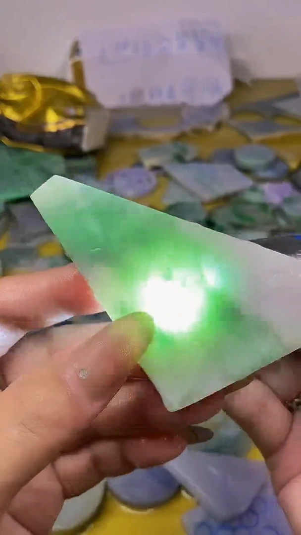 散珠翡翠天然缅甸翡翠A货127