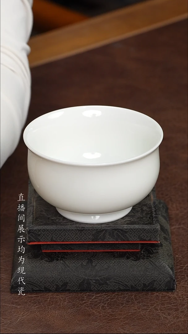 景德镇白胎炉式杯