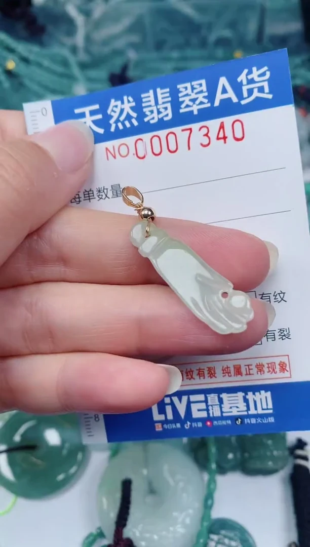颈饰未镶嵌翡翠00007340