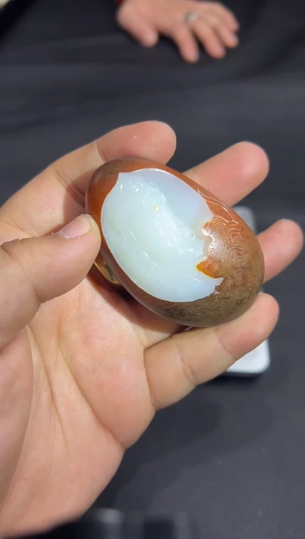 颈饰未镶嵌和田玉猎*43