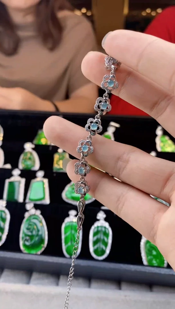 未镶嵌手链翡翠天然翡翠拍一发一多样性发货