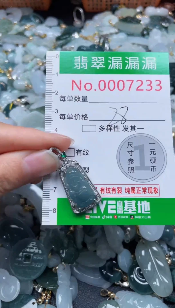 颈饰未镶嵌翡翠7233