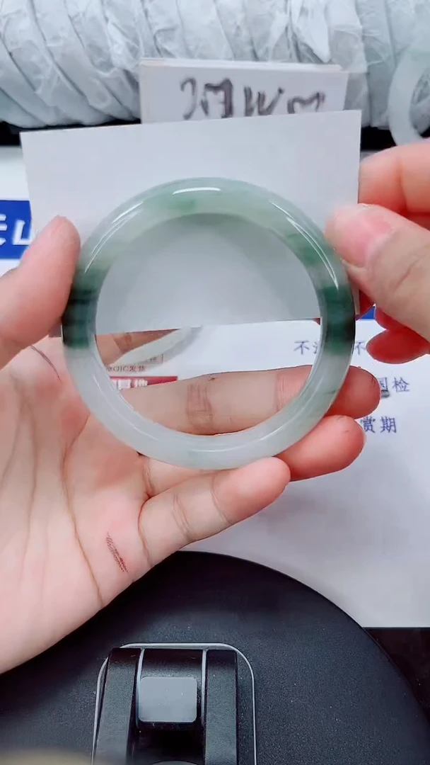 未镶嵌手镯石英质玉263-55/56