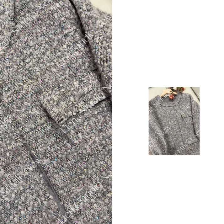 大甜甜【月光曲】设计感精致高订小香风开衫气质温柔外套