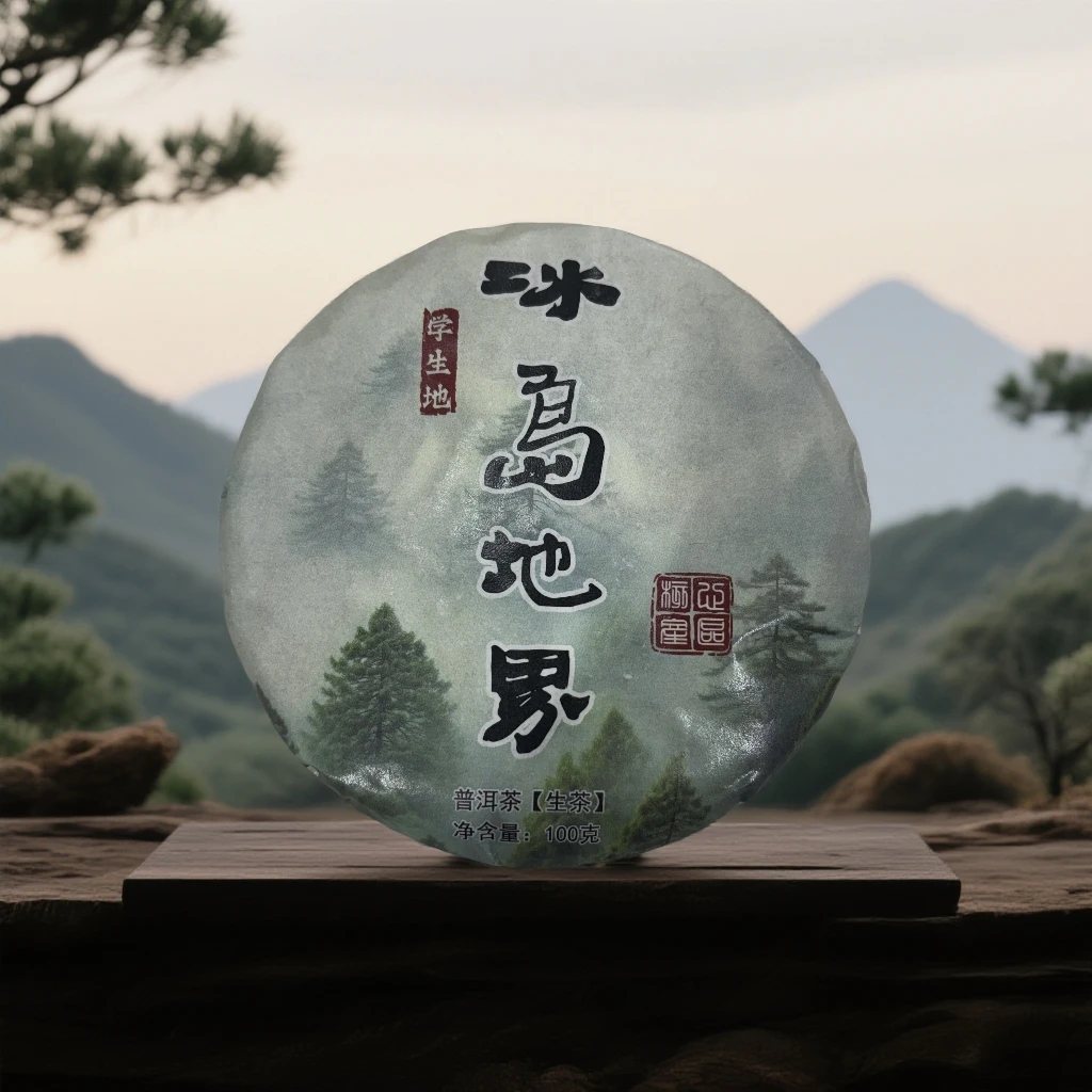 2025年冰岛地界 普洱茶  生茶  100克