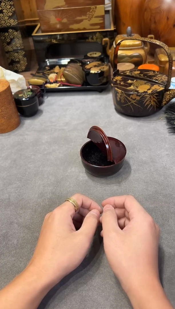 茶枣 大漆漆器大漆漆器