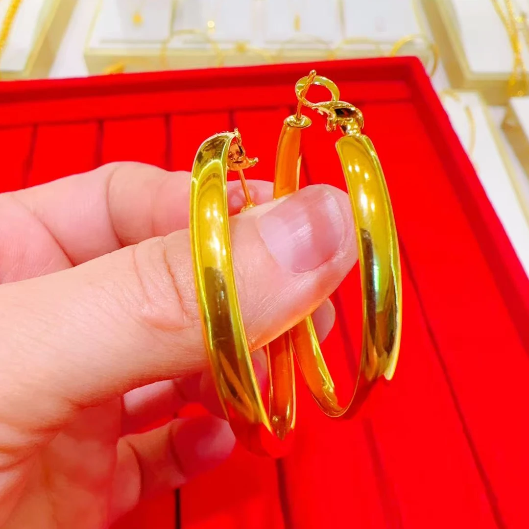 合金耳饰 SEHIRAN 0.15g 素圈耳环