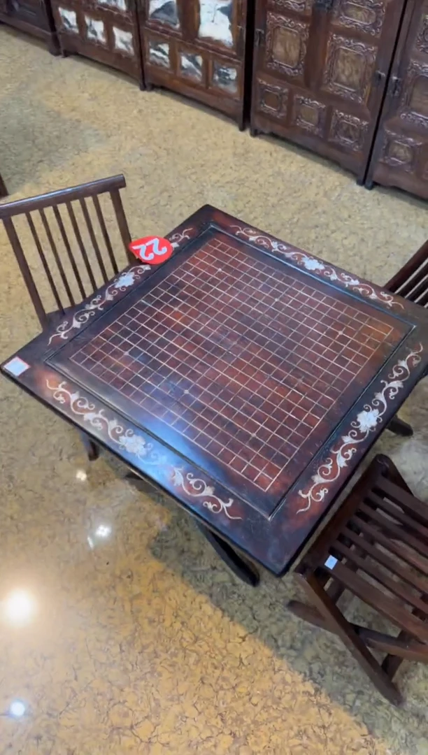 木60/60/52高  围棋折叠桌子