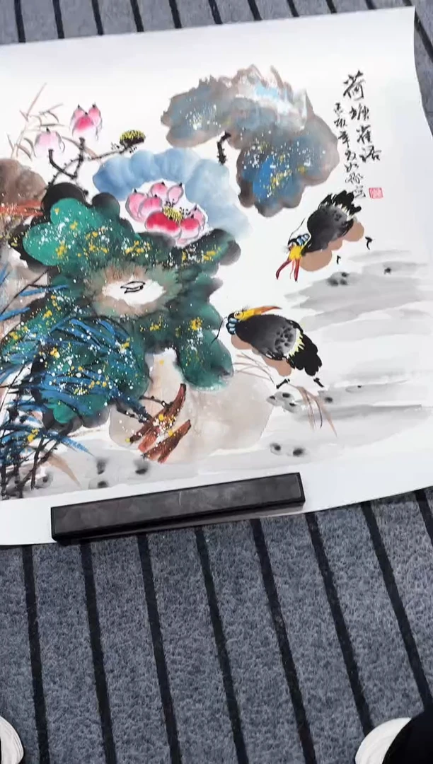 精品国画花鸟作品