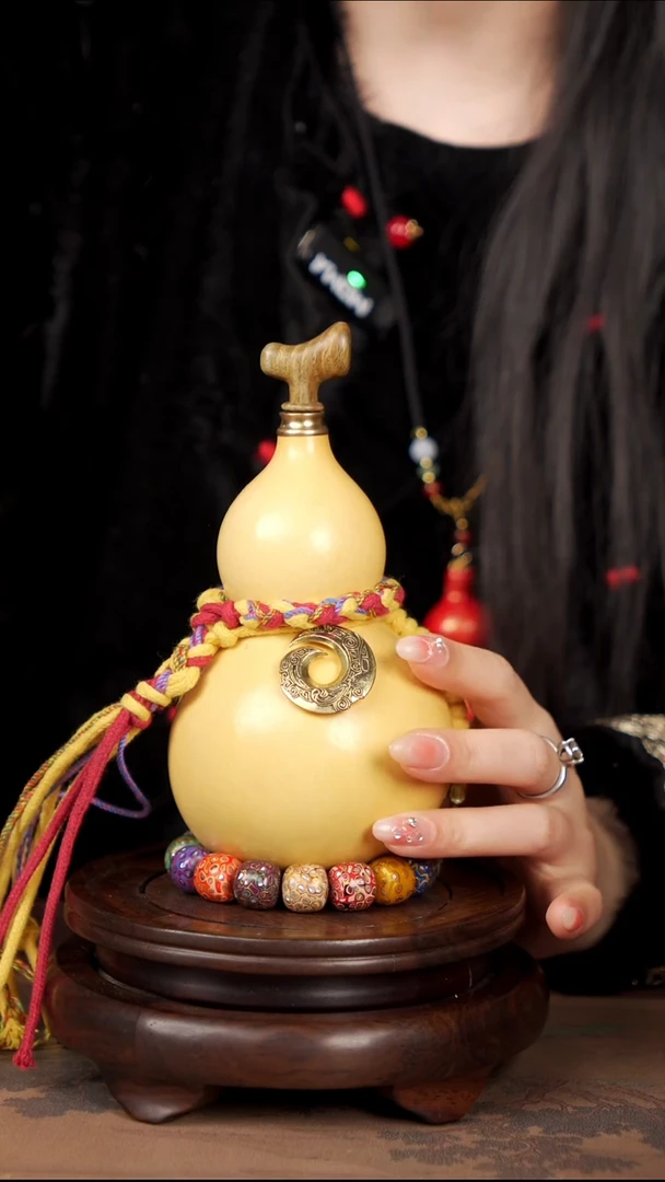 【闪购商品】210易林大漆酒葫芦----78