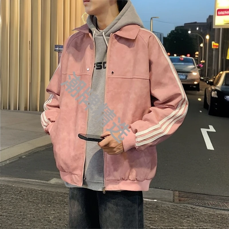 2025秋季新款休闲夹克ins时尚休闲百搭春秋季宽松潮流情侣学生