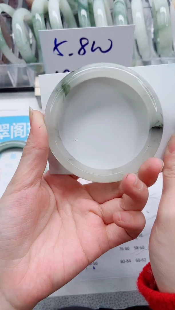 【闪购商品】石英质玉手镯未镶嵌A272-60.2