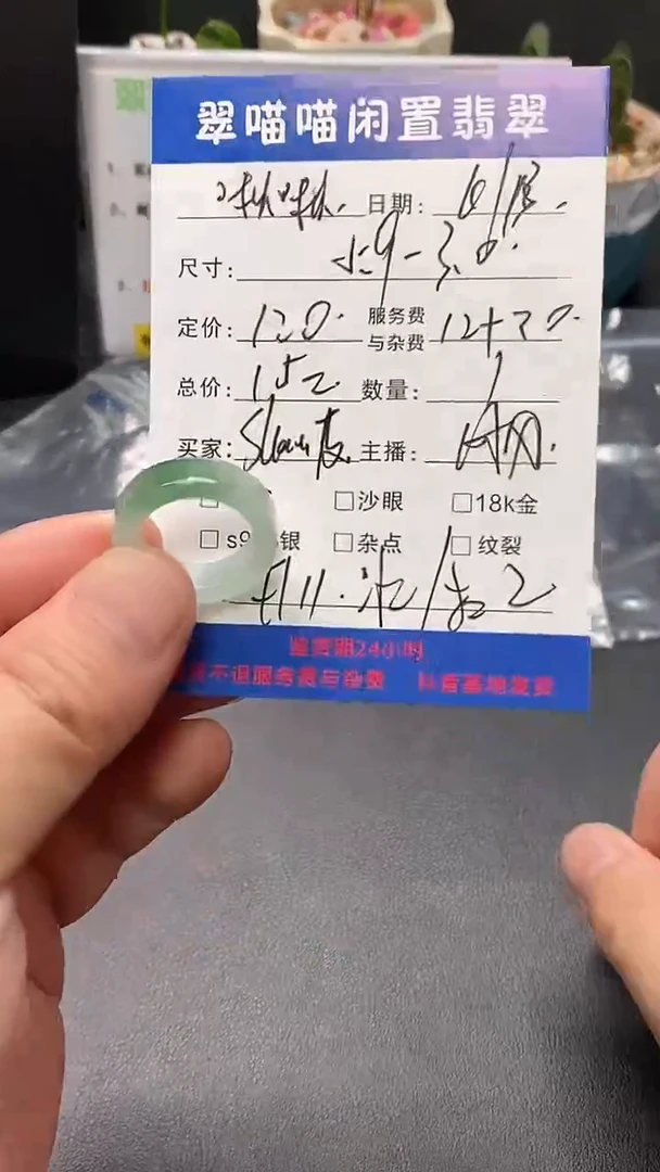 翡翠未镶嵌套链s****举天然翡翠a货