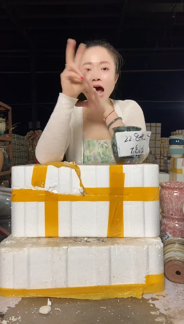 宜兴粗陶花盆盆盆