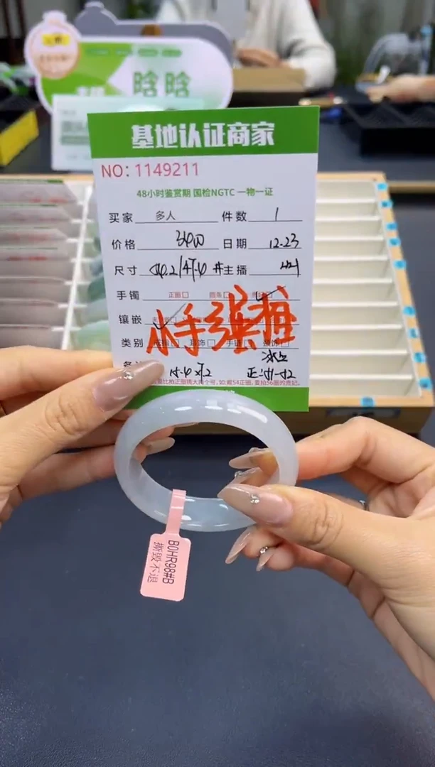 未镶嵌手镯（贵妃镯）翡翠多人