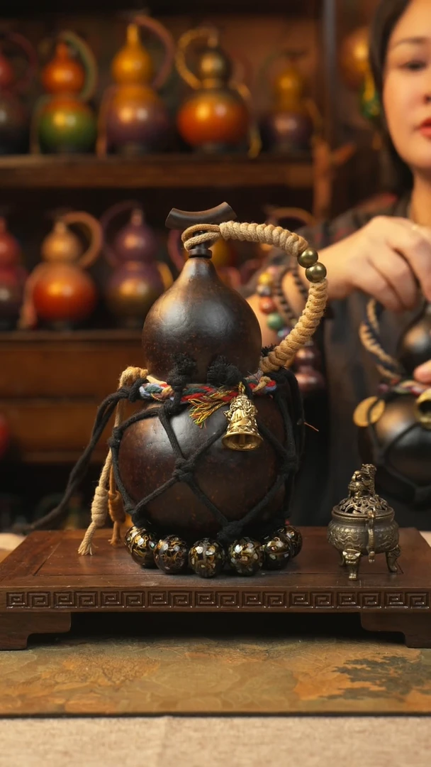 528大漆一物一拍记葫堂出品【不带手串】