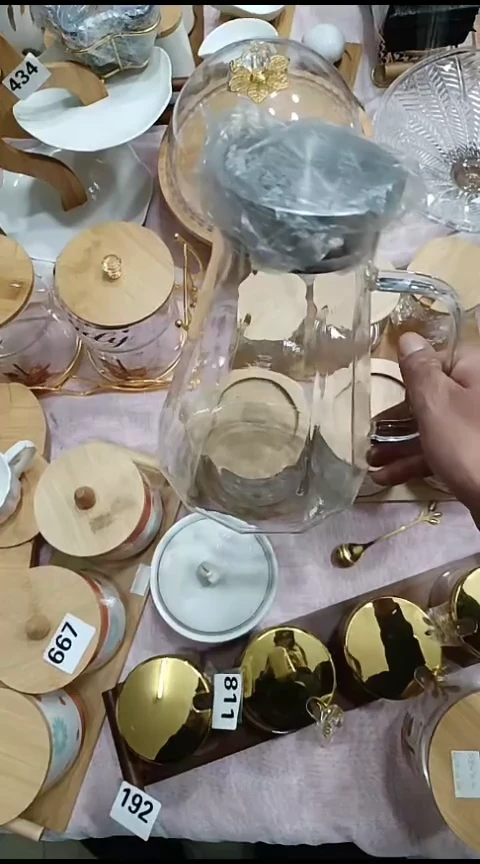 瓷耐高温玻璃壶一个装