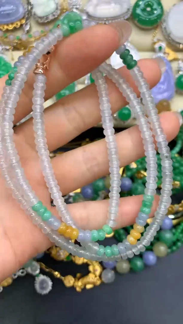 翡翠未镶嵌颈饰300-中国好珍宝