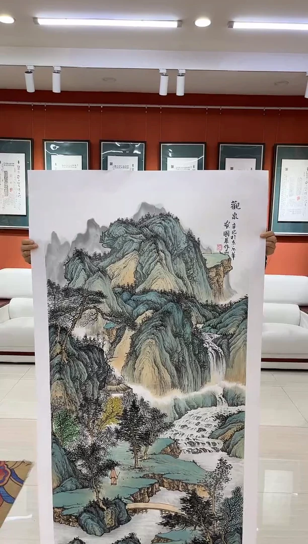 【闪购商品】国画郑乐华绘画手绘作品16-28