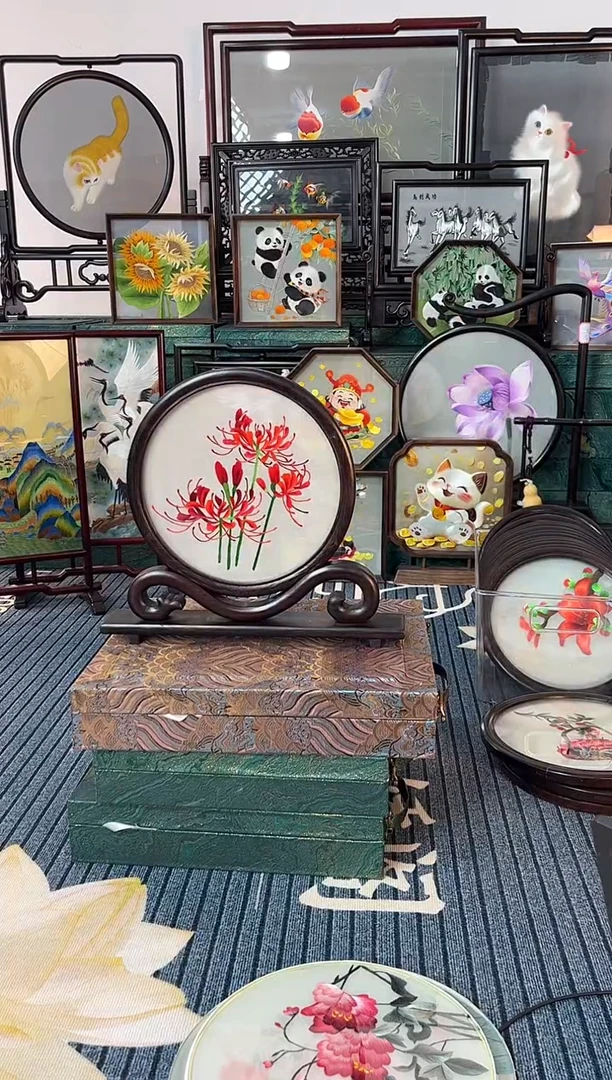 刺绣纯手工制作刺绣