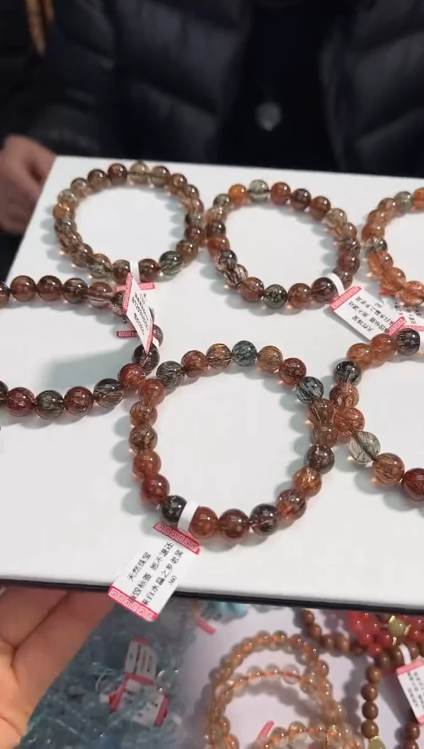 【闪购商品】水晶手链未镶嵌26多样性发其一黑金超9+