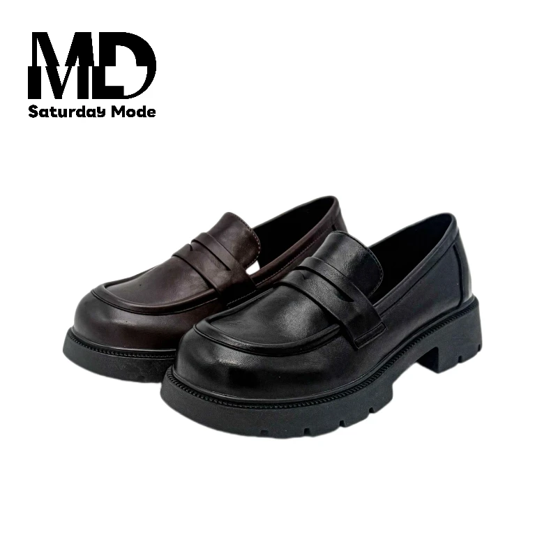 SATURDAYMODE乐福鞋休闲百搭女鞋MDD1112S14