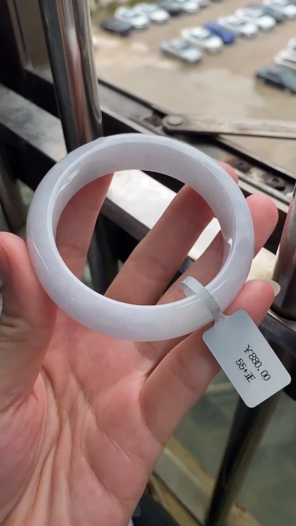 未镶嵌手镯翡翠//20257707   55+正圈