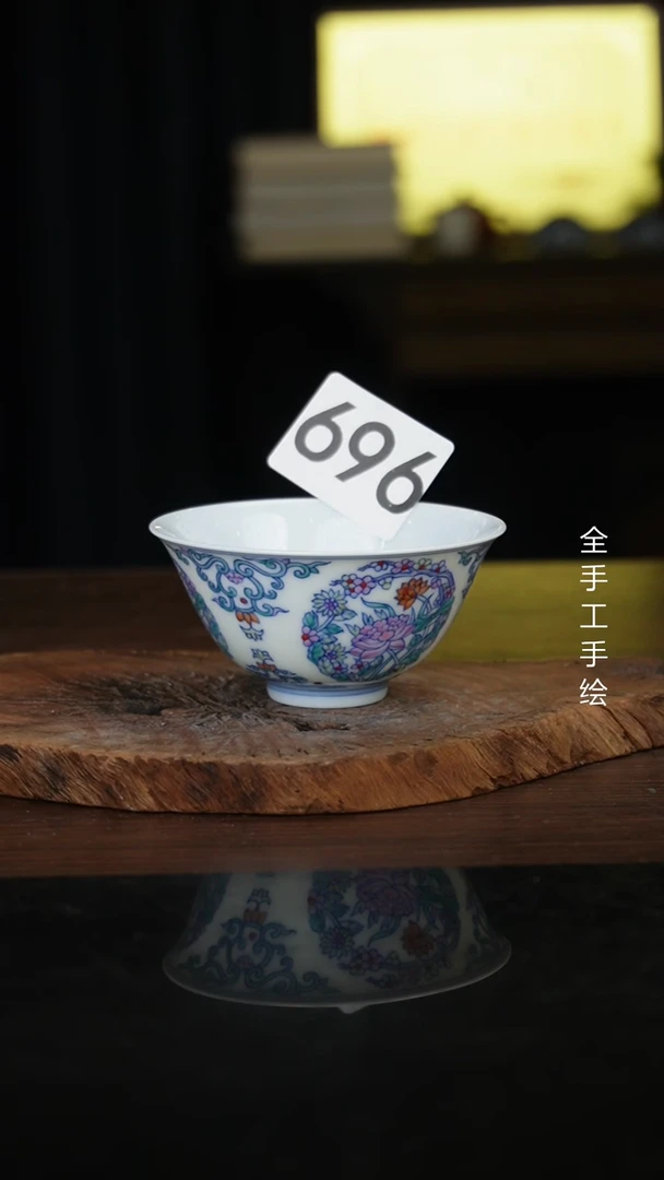 杯景德镇手工手绘陶瓷