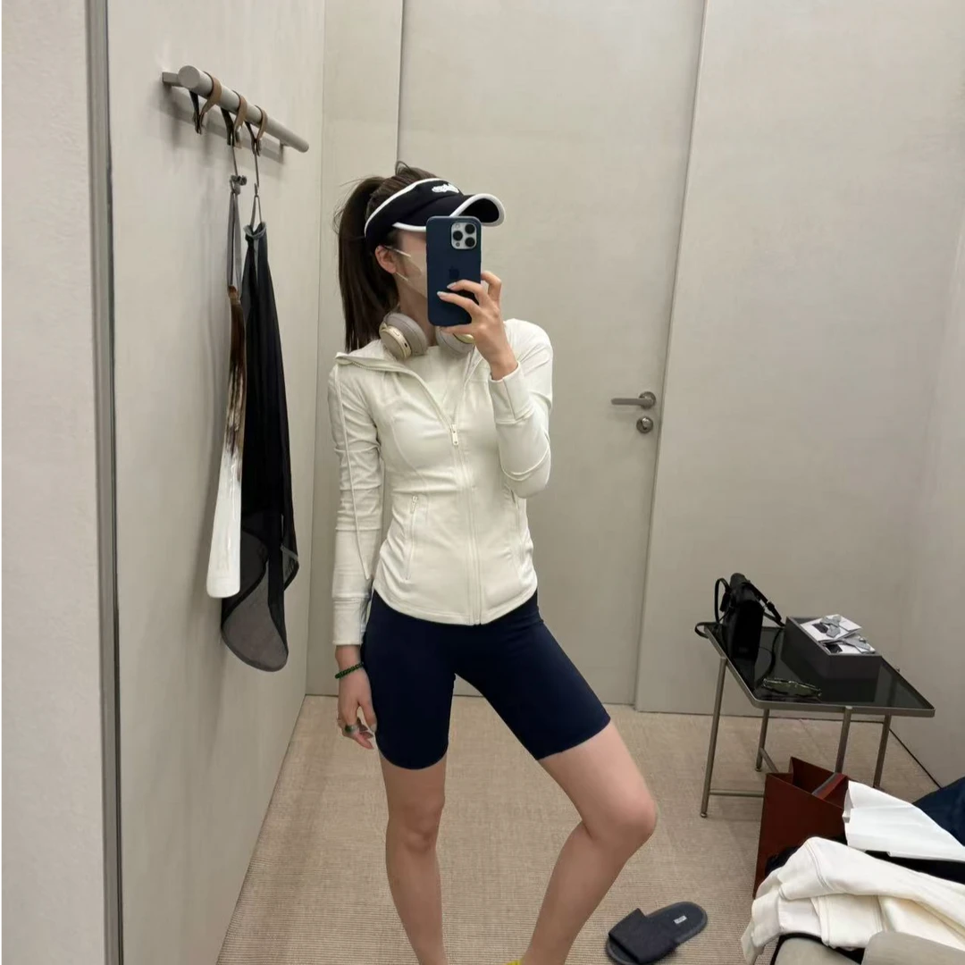 【ASHLEYASS】“蛋白瑜伽”春游出行衣服连帽拇指洞外套LSS250381V