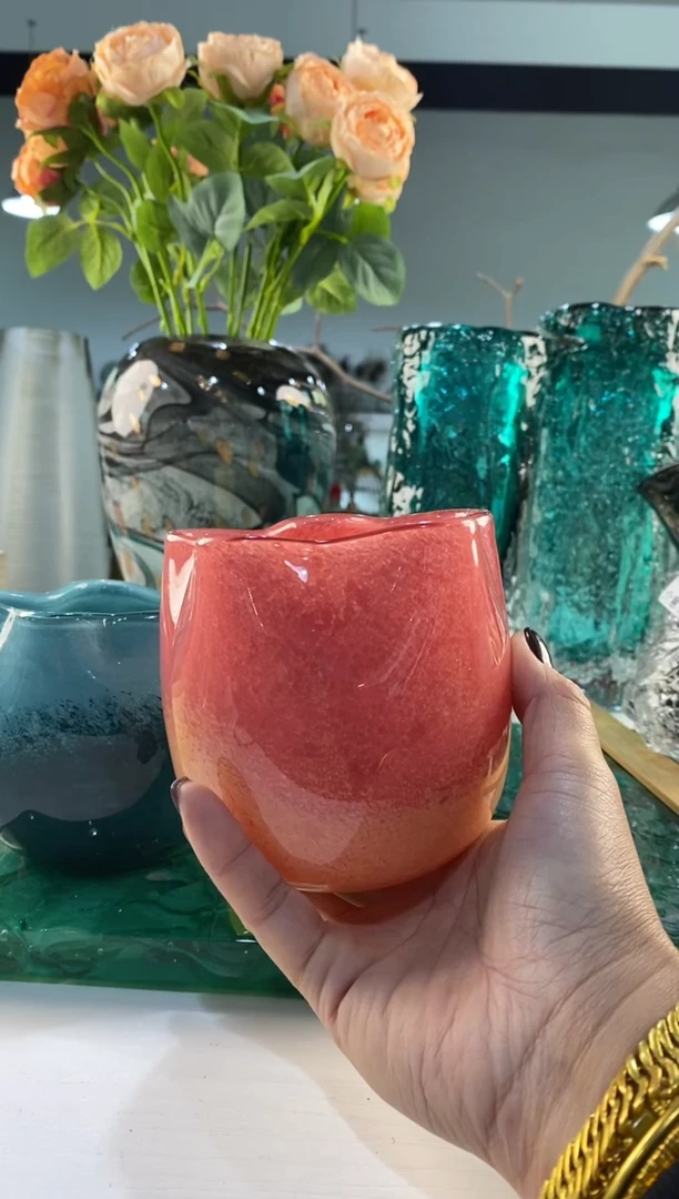 慕忆家手作琉璃花瓶