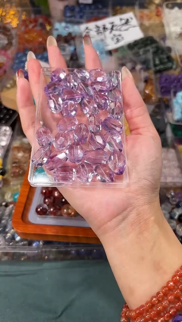 【闪购商品】水晶手串未镶嵌A39玻利维亚一颗宽卡约12