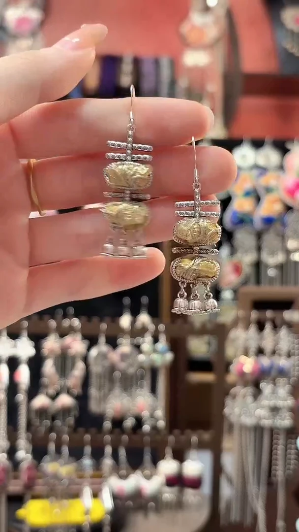 织绣 云织谣民族风精美饰品   307