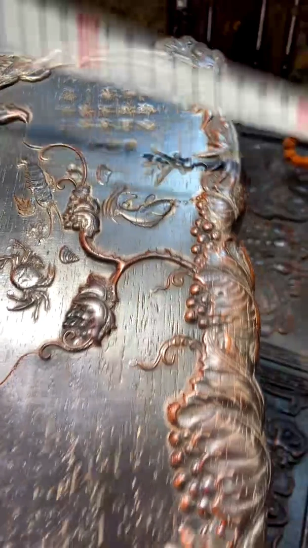 木紫檀雕刻一物一拍以直播间为准