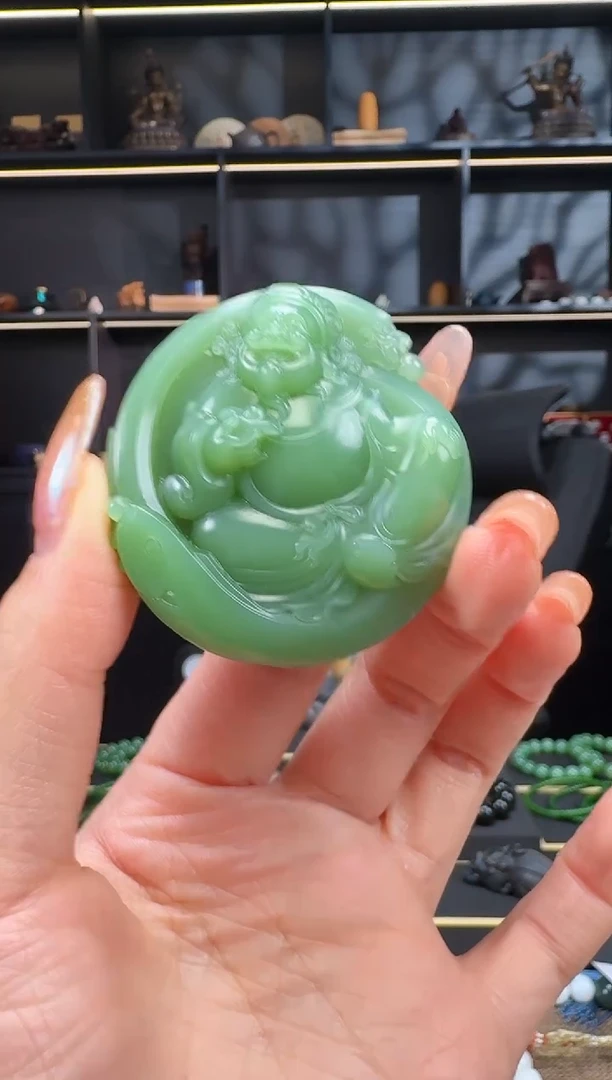 【闪购商品】和田玉1未镶嵌财神挂件