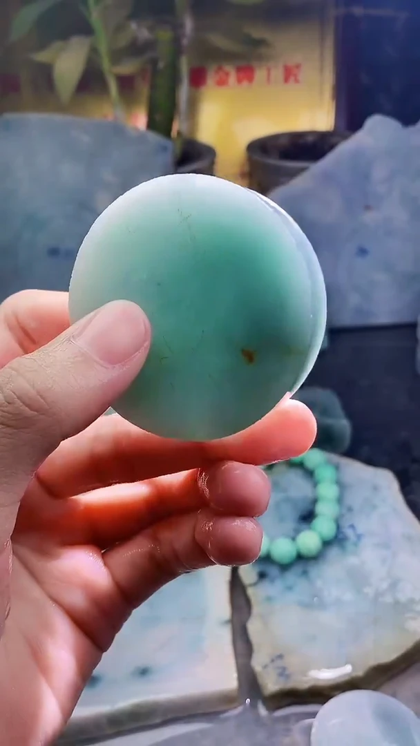 未镶嵌挂件翡翠小雨291