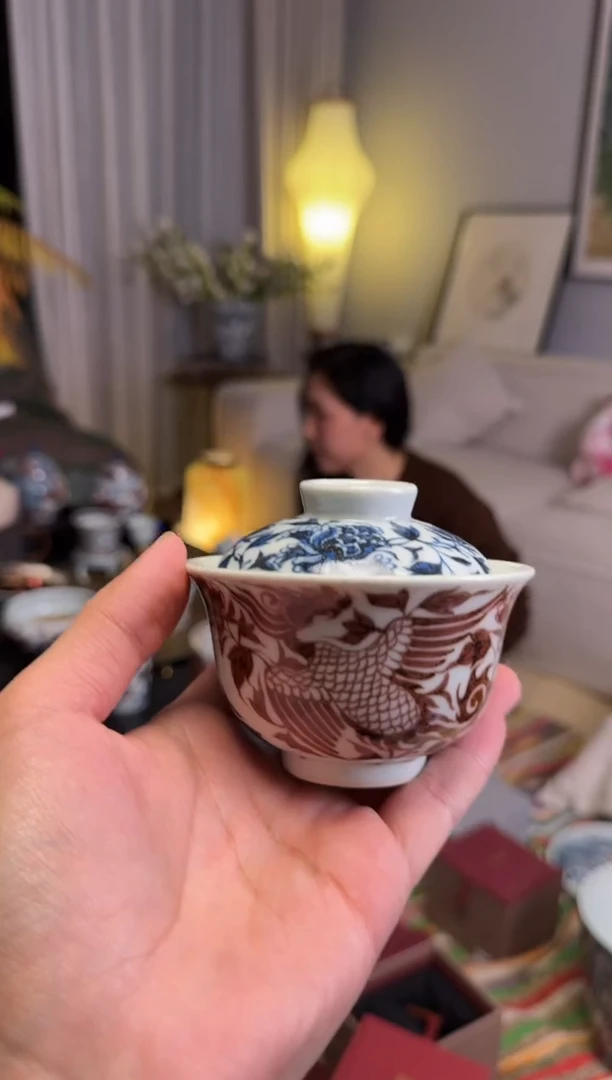 【闪购商品】凤盖碗景德镇福利景德镇