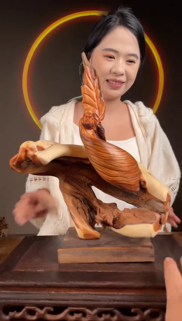 柏木（崖柏）手工摆件,先抢先得! 编号:141