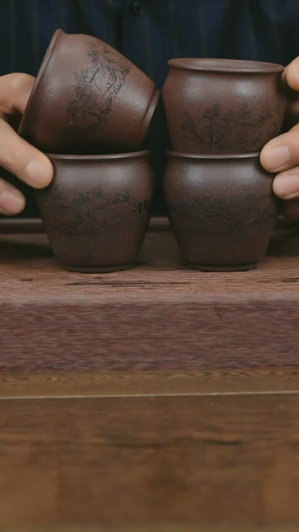 【闪购商品】核桃手串/手链紫砂品茗杯