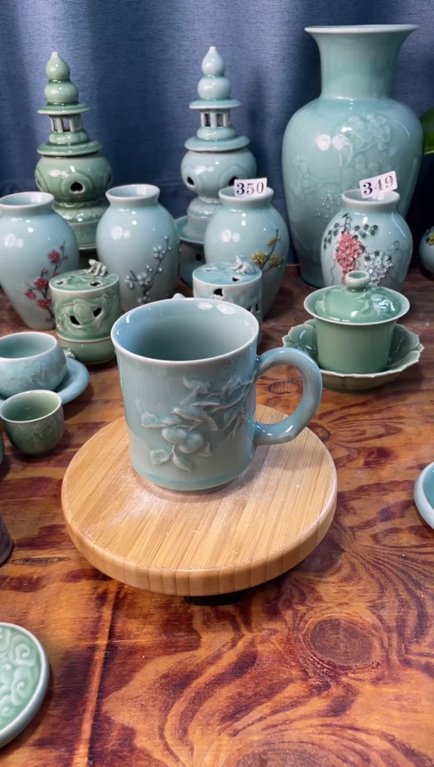 微瑕慧语瓷坊 龙泉慧仙青瓷大促