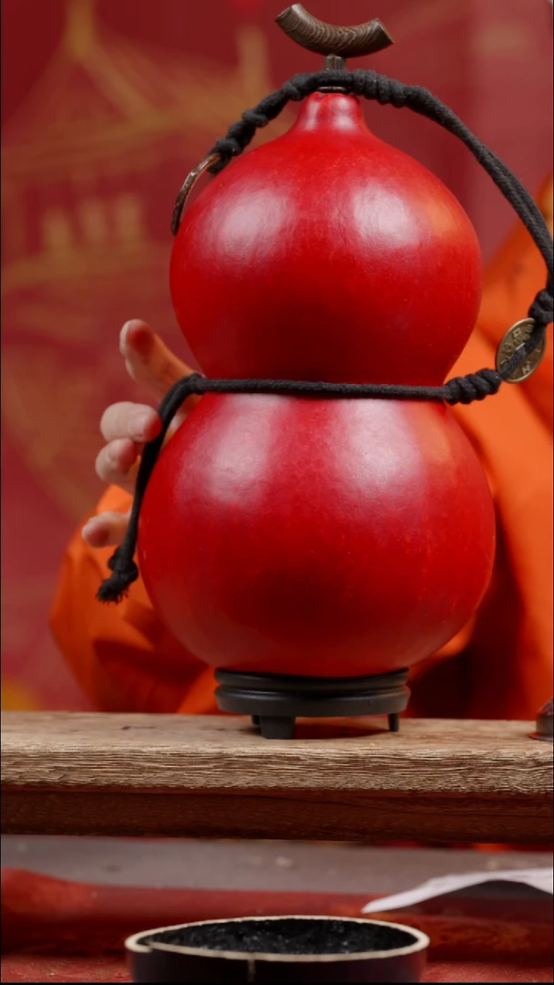 574尾货款大漆精品葫芦1250ml