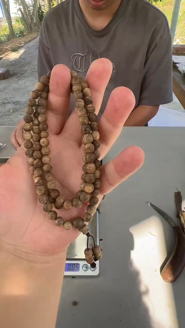 沉香手串达拉干天然也07多圈圆珠多样性发1