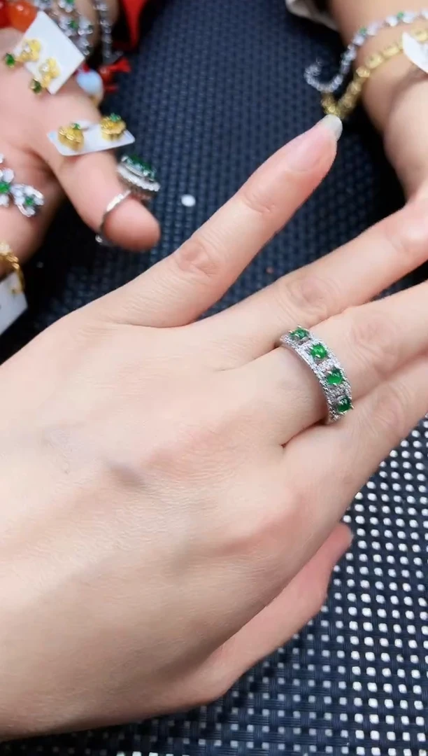 【闪购商品】翡翠戒指未镶嵌111111111