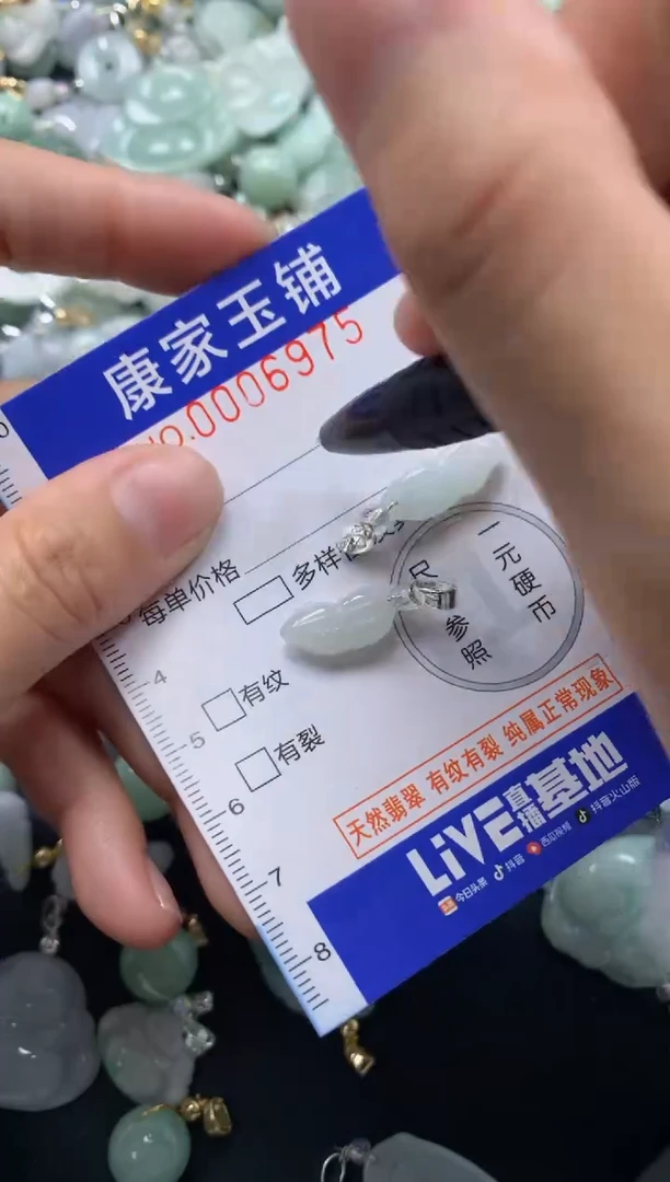 颈饰未镶嵌翡翠6975