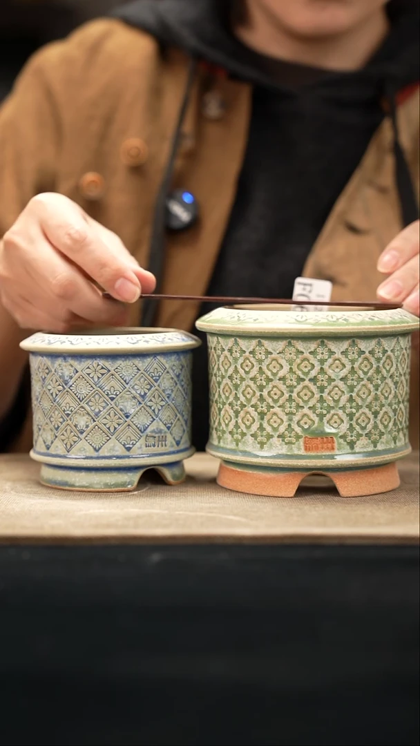 口径9花盆-11-27-066一组两个特