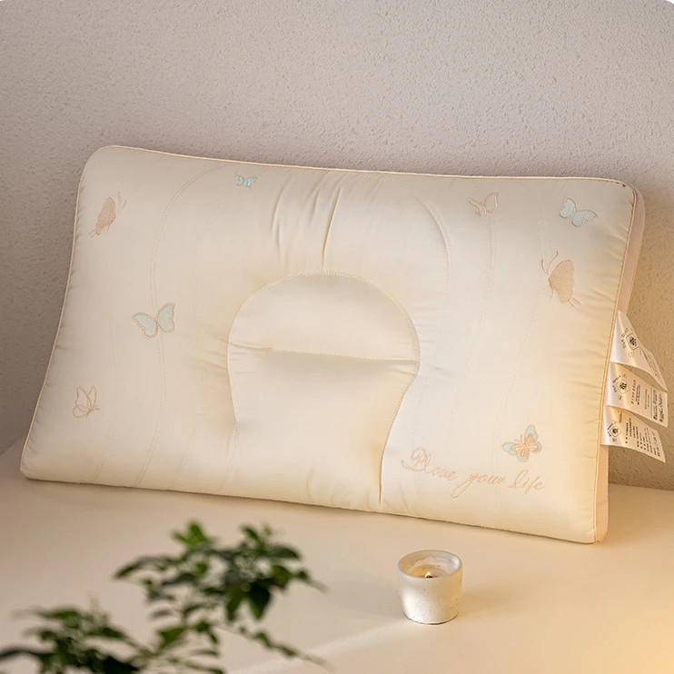 【蝶恋花枕芯】精美刺绣家用枕芯