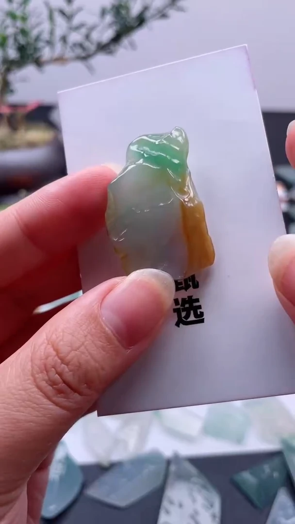 未镶嵌定制翡翠缅甸天然翡翠，包工一条龙