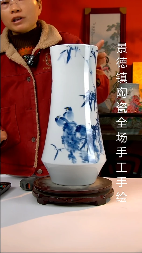 摆件陶瓷景德镇陶瓷 全场手工手绘